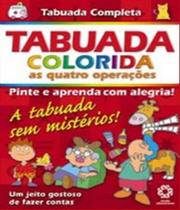 Livro Tabuada Colorida - Escala Educacional