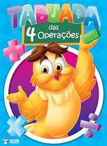 Livro tabuada das 4 operações - reforço de matemática - RIDEEL