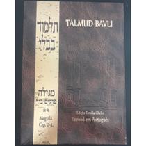 Livro - Talmud Bavli - Meguilá 2 (capítulos 2-4)