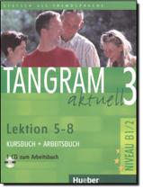 Livro - Tangram aktuell 3 kursbuch + arbeitsbuch - lektion 5-8 mit cd (texto + exerc.) Livro - Tangram aktuell 3 kursbuch + arbeitsbuch - lektion 5-8 mit cd (texto + exerc.)