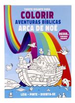 Livro Tapete Colorir Gigante Aventuras Bíblicas Arca De Noé