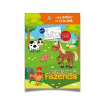 Livro Tapete Infantil - Animais da Fazenda - Magic