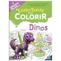 Livro-tapete para colorir: dinos - BRASILEITURA