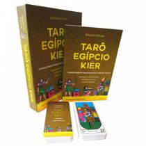 Livro Tarô Egípcio Kier - Conhecimento Iniciático do Livro de Thoth + Baralho com 78 Cartas