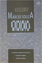 Livro Teatro III - Autoajuda - Autor: Marcio Souza - Editora: Marco Zero - Novo - editora Marco Zero