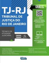 Livro - Técnico de Atividade Judiciária – Tribunal de Justiça do Estado do Rio de Janeiro – TJ RJ