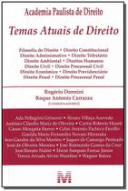 Livro - Temas atuais de direito - 1 ed./2008