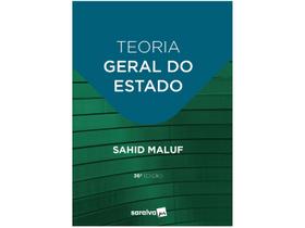 Livro Teoria Geral Do Estado Sahid Maluf