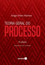 Livro - Teoria Geral Do Processo - 5ª edição de 2020