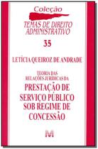 Livro - Teorias das relações jurídicas da prestação de serviço público sob regime de concessão - 1 ed./2015