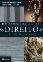 Livro - Textos básicos de filosofia do direito