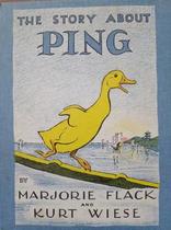 Livro - The Story About Ping. De Marjorie Flack E Kurt Wiese - Infantil - Importado - Ingles - PUFFIN BOOKS