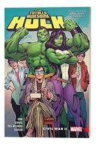 Livro: The Totally Awesome Hulk Vol. 2 Civil War II Greg Pak Marvel Importado em Inglês Capa Comum