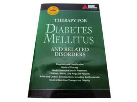 Livro Therapy For Diabetes Mellitus - Livro Em Inglês - American Diabetes Association