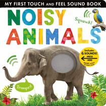Livro Tiger Tales Noisy Animals My First com 6 sons