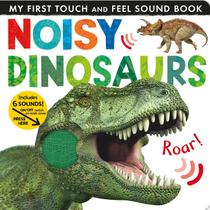 Livro Tiger Tales Noisy Dinosaurs My First com 6 sons