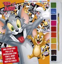 Livro - Tom e Jerry Livro para Pintar com Aquarela Livro - Tom e Jerry Livro para Pintar com Aquarela
