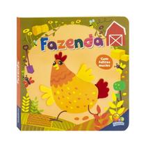 Livro Toque E Sinta C/ Feltros Macios Pedagógico - FAZENDA - Todolivro