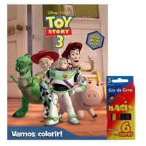 Livro - Toy Story 3 - Coleção Vamos Colorir