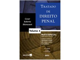 Livro Tratado de Direito Penal Parte Especial Vol. 4 Cezar Roberto Bitencourt