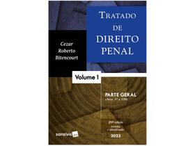 Livro Tratado de Direito Penal Parte Geral Vol. 1 Cezar Roberto Bitencourt