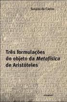 Livro Três Formulações Do Objeto Da Metafísica - CONTRAPONTO EDITORA
