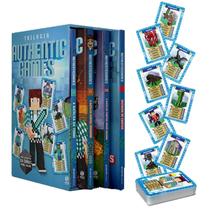 Livro - Trilogia Authenticgames com cards