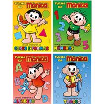 Livro Turma da Môncia Cartilha Ensino Fundamental Alfabeto Números Cores e Formas Autor Mauricio de Sousa Livro Turma da Môncia Cartilha Ensino Fundamental Alfabeto Números Cores e Formas Autor Mauricio de Sousa