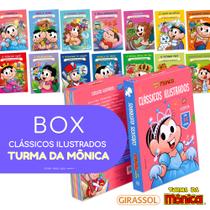 Livro - Turma da Mônica – Box – Clássicos Ilustrados Livro - Turma da Mônica – Box – Clássicos Ilustrados