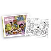Livro - Turma da Mônica - Dias Alegres: Cozy and Comfy Moments - Livro de colorir