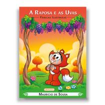 Livro - Turma da Mônica - Fábulas Ilustradas - A Raposa e as Uvas