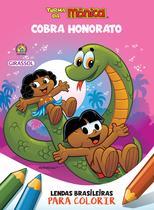 Livro - Turma da Mônica - Lendas Brasileiras para Colorir - Cobra Honorato