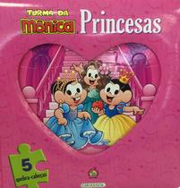 Livro - Turma da Mônica Livro e Quebra-Cabeças Princesas Livro - Turma da Mônica Livro e Quebra-Cabeças Princesas