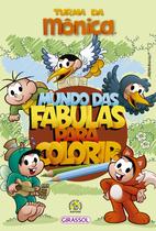 Livro - Turma da Mônica - Mundo das Fábulas para Colorir