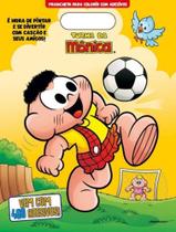 Livro - Turma Da Mônica - Prancheta para colorir com adesivos - Cascão Livro - Turma Da Mônica - Prancheta para colorir com adesivos - Cascão