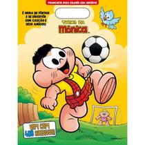 Livro - Turma Da Mônica - Prancheta para colorir com adesivos - Cascão Livro - Turma Da Mônica - Prancheta para colorir com adesivos - Cascão