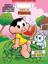Livro - Turma Da Mônica - Prancheta para colorir com adesivos - Magali Livro - Turma Da Mônica - Prancheta para colorir com adesivos - Magali