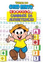 Livro Turma do Chico Bento Cartilha Caminhos da Alfabetização Fundamental 1