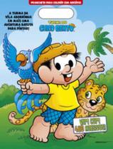 Livro - Turma do Chico Bento prancheta para colorir com adesivos Livro - Turma do Chico Bento prancheta para colorir com adesivos