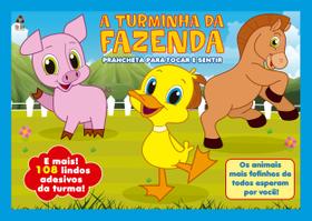 Livro - Turminha da Fazenda - Prancheta para tocar e sentir Livro - Turminha da Fazenda - Prancheta para tocar e sentir