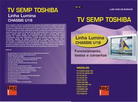 Livro TV Toshiba Chassis U 18 - Almeida e Porto