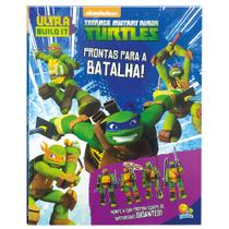 Livro - Ultra build it: Ninja turtles - Prontas para a batalha!