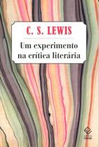 Livro - Um experimento na crítica literária