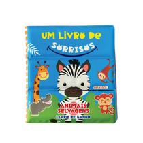 Livro - Um Livro de Sorrisos - Animais Selvagens Livro - Um Livro de Sorrisos - Animais Selvagens