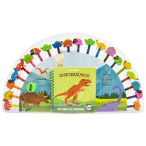 Livro - Um livro-kit divertido! Desenhe os Dinossauros
