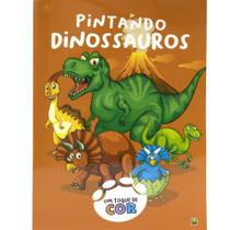 Livro - Um toque de cor! Dinossauros