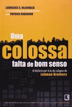 Livro - Uma colossal falta de bom senso