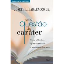 Livro - Uma questão de caráter