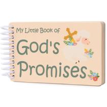 Livro UniArea God's Promises 12,7 x 7,62 x 1,27 cm Presente de batismo Livro UniArea God's Promises 12,7 x 7,62 x 1,27 cm Presente de batismo