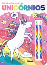 Livro - Unicórnios - Colorindo com o arco-íris